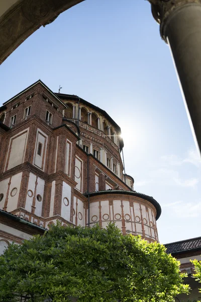 Chiostro di Santa Maria delle Grazie a Milano — Foto Stock