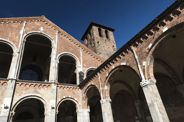 Милан: Церковь Святого Амвросия — стоковое фото