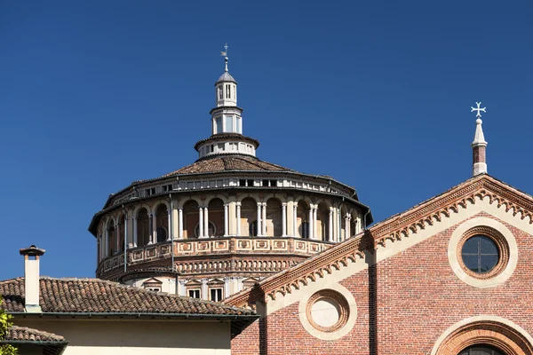 Igreja de Santa Maria delle Grazie em Milão — Fotografia de Stock