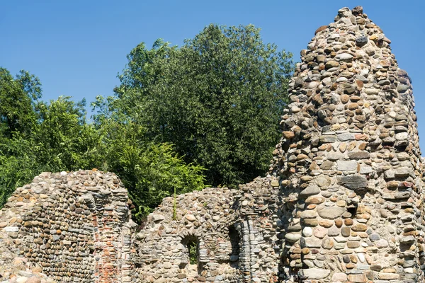 Castelseprio (Lombardia, Itália), zona arqueológica — Fotografia de Stock