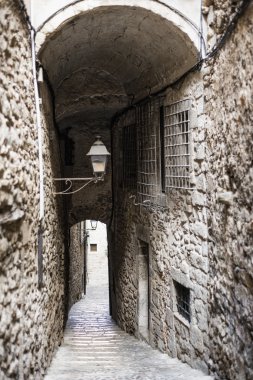 Girona (Catalunya, İspanya), eski sokak
