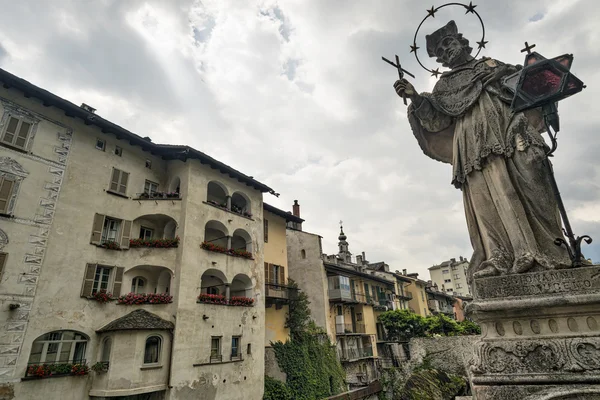 Chiavenna (Sondrio, Italia) ) — Foto Stock