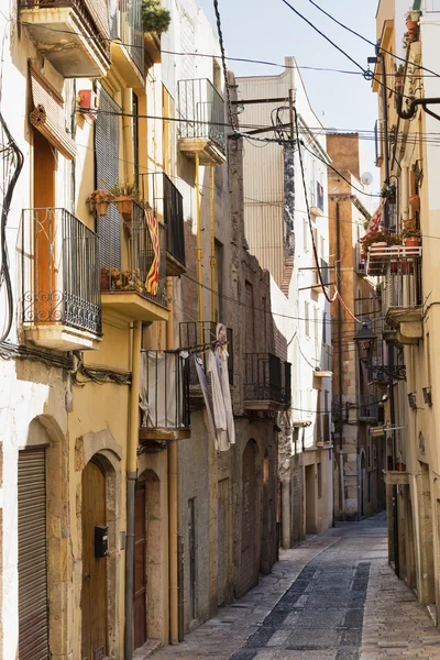 Tarragona (Spanien): gamla gatan — Stockfoto