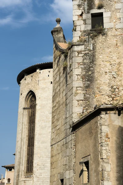 Girona (Catalogna, Spagna), Chiesa di Sant Feliu — Foto Stock