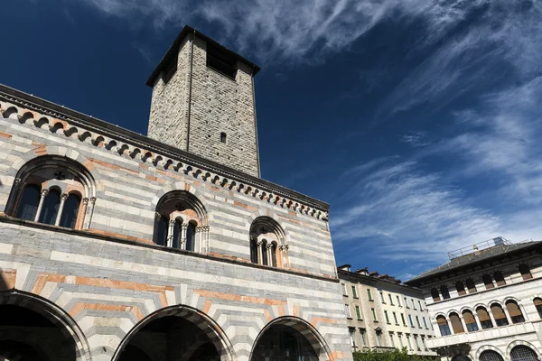 Como (Lombardy, Italy): Broletto — Stock Photo, Image