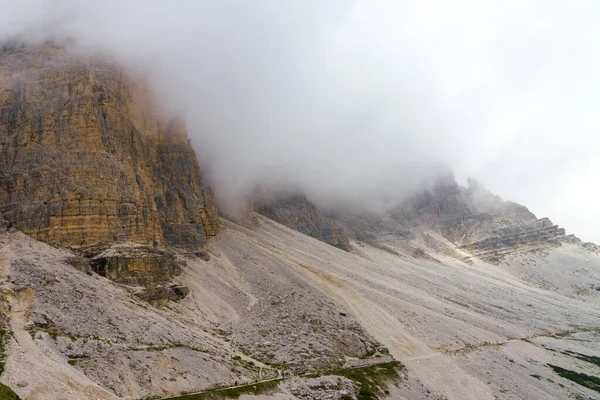 Paisaje Montaña Verano Por Camino Tre Cime Lavaredo Dolomitas Provincia —  Fotos de Stock