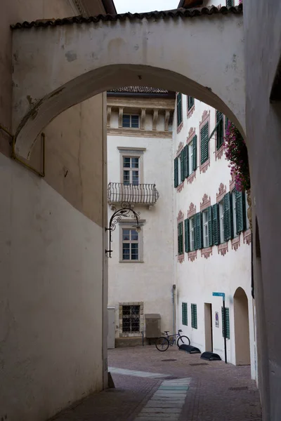 Ciudad Histórica Merano Bolzano Trentino Alto Adigio Italia Una Calle — Foto de Stock