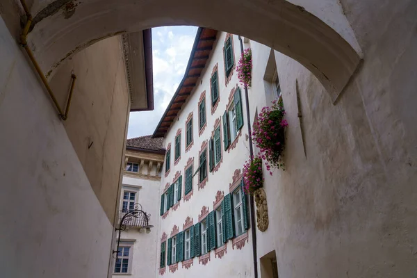 Ciudad Histórica Merano Bolzano Trentino Alto Adigio Italia Una Calle — Foto de Stock