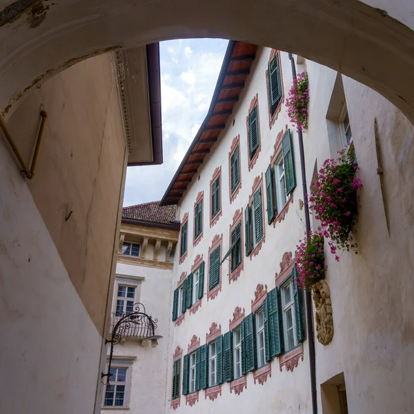 Historic City Merano Bolzano Trentino Alto Adige Italy Street Arches — Stock Photo, Image