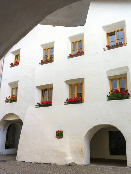 Glorenza Glurns Bolzano Trentino Alto Adige Itália Cidade Histórica Vale — Fotografia de Stock