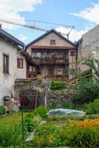 Glorenza Glurns Bolzano Trentino Alto Adige Itália Cidade Histórica Vale — Fotografia de Stock