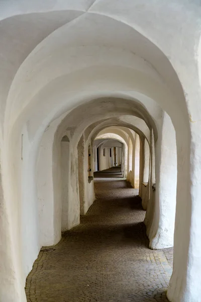 Glorenza Glurns Bolzano Trentino Alto Adige Itália Cidade Histórica Vale — Fotografia de Stock