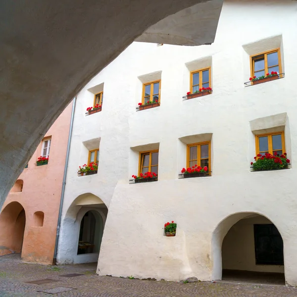 Glorenza Glurns Bolzano Trentino Alto Adige Itália Cidade Histórica Vale — Fotografia de Stock