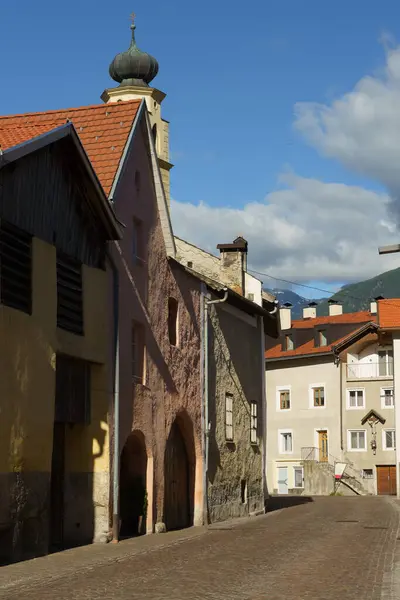 Glurns Bozen Trentino Südtirol Italien Historische Stadt Vinschgau Alte Straße — Stockfoto