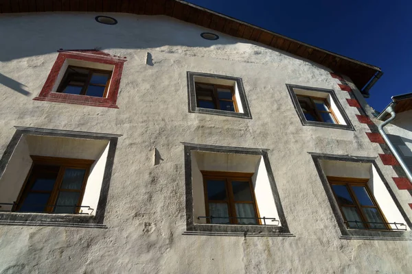 Glorenza Glurns Bolzano Trentino Alto Adige Itália Cidade Histórica Vale — Fotografia de Stock