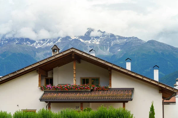 Glorenza Glurns Bolzano Trentino Alto Adige Italy Venosta Valley的一座古城 — 图库照片