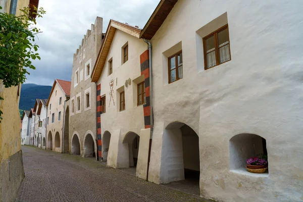 Glorenza Glurns Bolzano Trentino Alto Adige Itália Cidade Histórica Vale — Fotografia de Stock