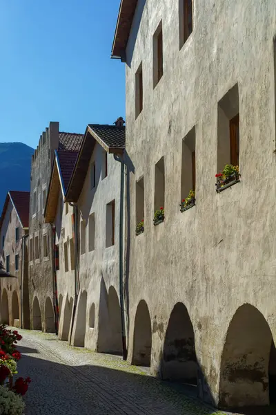 Glorenza Neboli Glurns Bolzano Trentino Alto Adige Itálie Historické Město — Stock fotografie