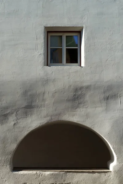 Glorenza Glurns Bolzano Trentino Alto Adige Italy 历史名城 旧的白色房子 — 图库照片