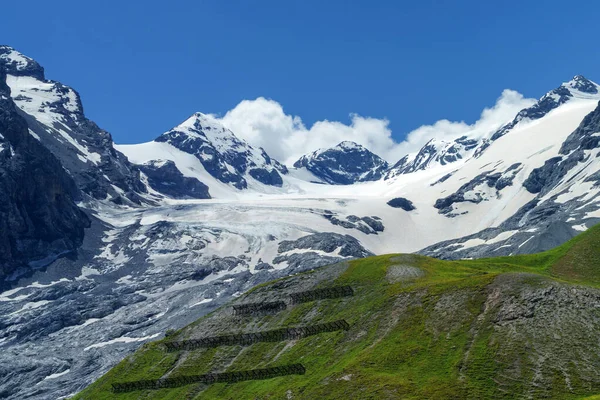 Ορεινό Τοπίο Κατά Μήκος Του Δρόμου Προς Stelvio Περάσει Επαρχία — Φωτογραφία Αρχείου