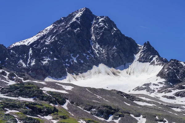 Passo Gavia Επαρχία Sondrio Λομβαρδία Ιταλία Τοπίο Κατά Μήκος Του — Φωτογραφία Αρχείου