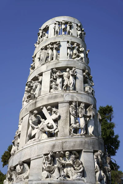 Milano Lombardia Cimitero Storico Conosciuto Come Cimitero Monumentale Una Tomba — Foto Stock