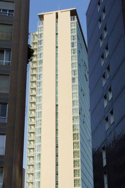 Milan, Lombardy, İtalya: Fara üzerinden modern binaların dışı