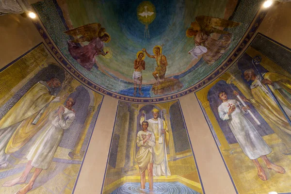 Mailand Lombardei Italien Innenraum Der Historischen Kirche Sant Agostino — Stockfoto