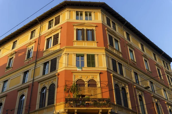 Milano Lombardiet Italien Fasad Gamla Bostadshus Längs Paolo Sarpi — Stockfoto