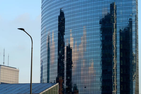 Milano Lombardia Italia Esterno Degli Edifici Moderni Piazza Gae Aulenti — Foto Stock