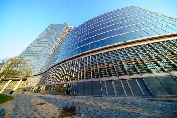 Milano Lombardia Italia Palazzo Lombardia Edificio Moderno — Foto Stock