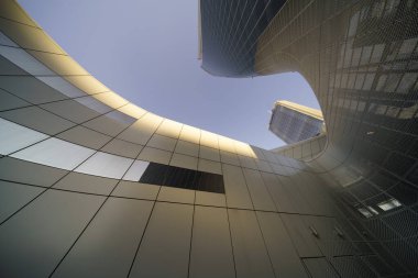 Milan, Lombardiya İtalya: modern Citylife Park. Hadid ve Isozaki kuleleri