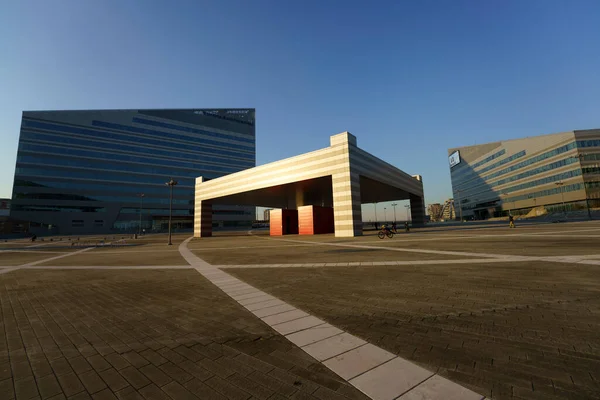 Mailand Lombardei Italien Außenfassade Moderner Bürogebäude Bereich Portello — Stockfoto