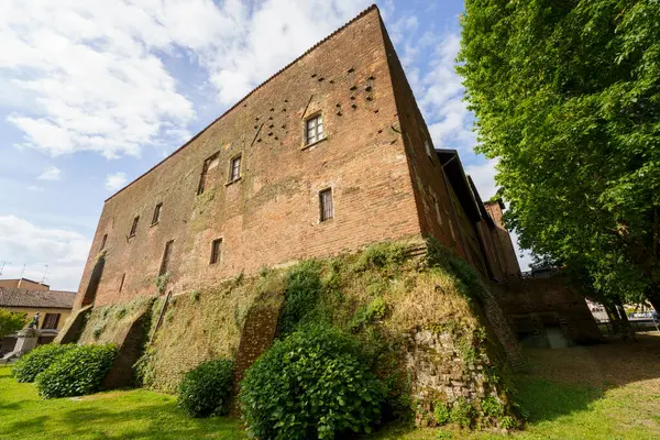 Exterior Medieval Castle Binasco Milan Province Lombardy Italy Known Castello — Stock Photo, Image