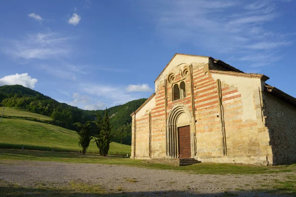 Середньовічна Парафіяльна Церква Сан Заккарія Романському Стилі Побудована Xii Столітті — стокове фото
