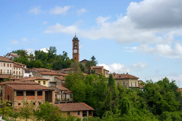 Landscape Tortona Hills Colli Tortonesi Alessandria Province Piedmont Italy Springtime — Stock Photo, Image