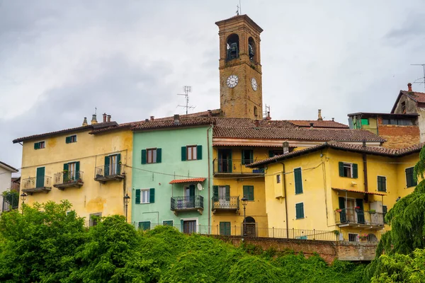 Ricaldone Gammal Monferrato Unescos Världsarv Nära Acqui Terme Alessandriaprovinsen Piemonte — Stockfoto