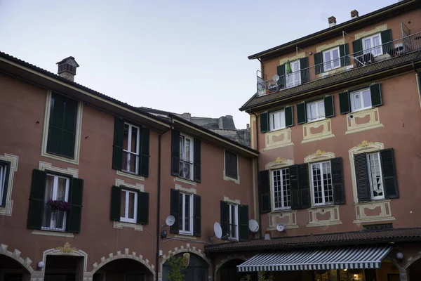 Palacio Gavi Ciudad Histórica Monferrato Provincia Alessandria Piamonte Italia —  Fotos de Stock