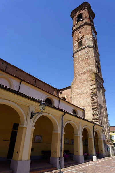 Capriata Orba Staré Město Monferratu Provincie Alessandria Piemont Itálie Kostel — Stock fotografie