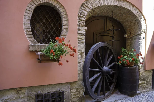 Casa Garbagna Ciudad Histórica Provincia Alessandria Piamonte Italia —  Fotos de Stock