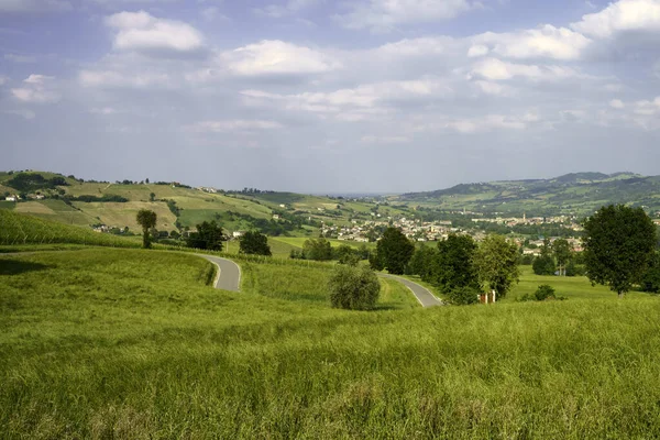 Landschaft Der Nähe Von Pianello Val Tidone Provinz Piacenza Emilia — Stockfoto