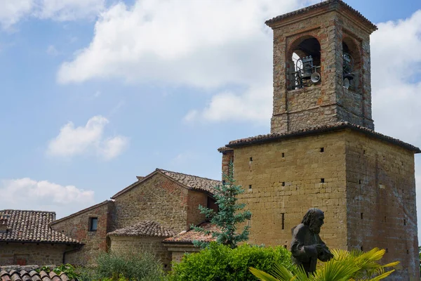 Abadia Eremo Sant Alberto Butrio Oltrepo Pavese Província Pavia Lombardia — Fotografia de Stock