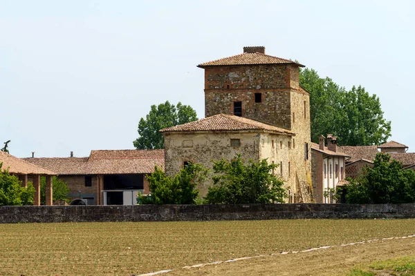 Historische Boerderij Buurt Van Centovera Provincie Piacenza Emilia Romagna Italië — Stockfoto