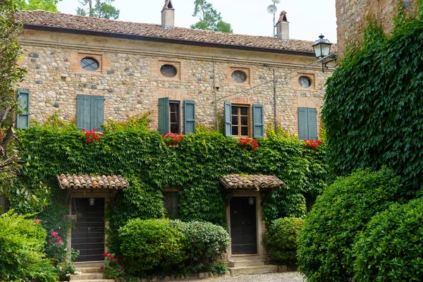 Rivalta Trebbia Provincia Piacenza Emilia Romaña Italia Exterior Villa Histórica —  Fotos de Stock