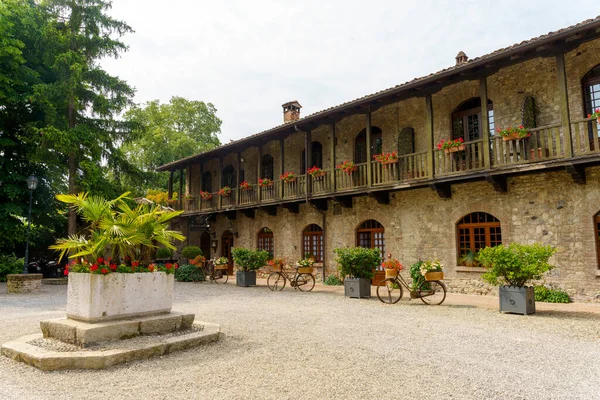 Rivalta Trebbia Province Piacenza Émilie Romagne Italie Village Historique — Photo