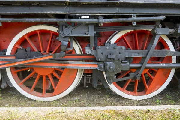 Old locomotive in Tuscany — Stock Photo, Image