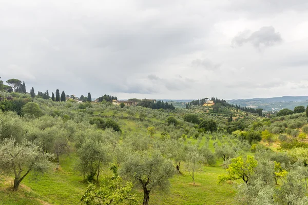 Chianti, Toskánsko — Stock fotografie