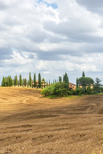 Creta Senesi (Toscana, Itália) ) — Fotografia de Stock