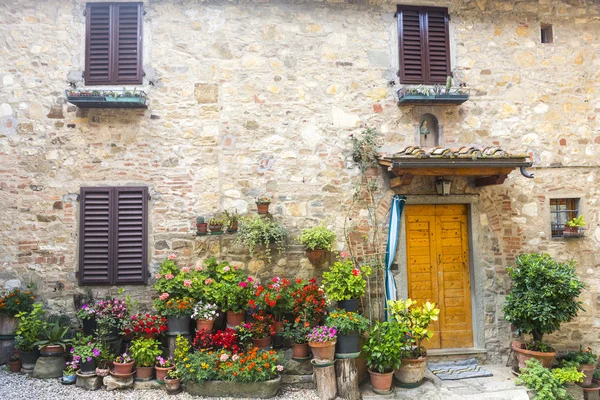 Montefioralle (chianti, Toscana) — Stockfoto