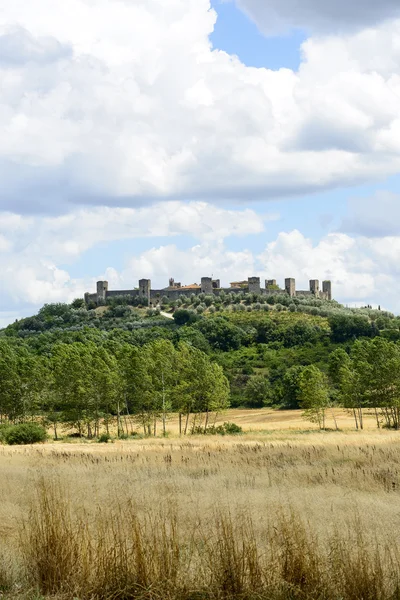 Monteriggioni (Toscana) — Stockfoto